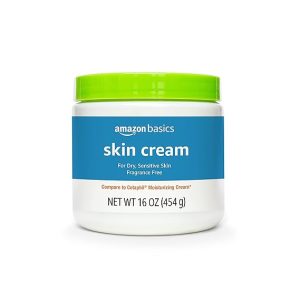 Amazon Basics Ultra Moisturizing Skin Cream for Dry & Sensitive Skin, Dermatologist Tested