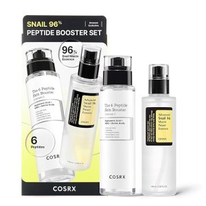 COSRX Snail Mucin 96% Peptide Booster Set - Amazon Exclusive - Korean Skin Care