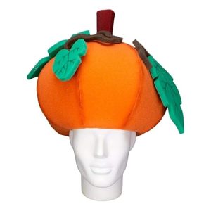 FOAM PARTY HATS: Pumpkin Hat - Pumpkin Deco Hat - Thanksgiving Gift