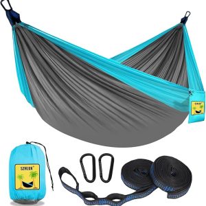 Hammocks with 2 Tree Straps and Attached Carry Bag