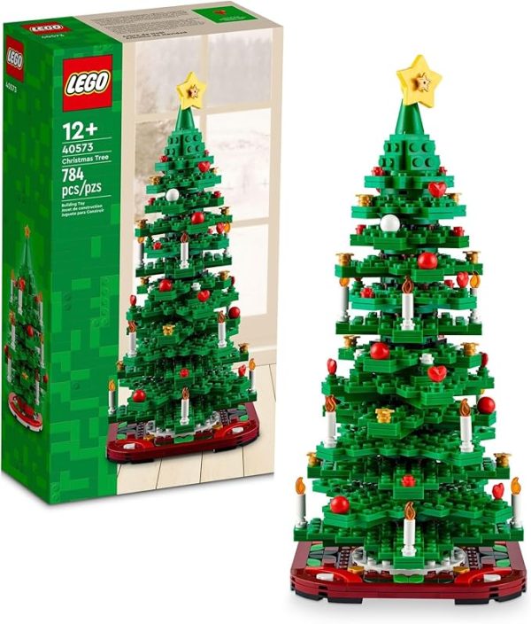 LEGO Christmas Tree - Building Toys for Kids, Boys & Girls, Ages 12+ - Mini Christmas Tree