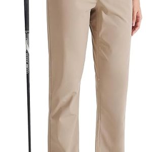 Libin Womens Dress Pants 29" 31" Stretch Straight Leg Work Slacks Office Business Casual Golf Pants for Travel Lightweight