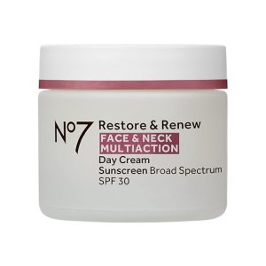 No7 Restore & Renew Multi Action Face & Neck SPF 30 Day Cream