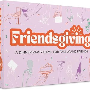 OFF TOPIC Friendsgiving: A Thanksgiving Game for Adults - Fun Holiday Party Game for Friends & Family - Friendsgiving Dinner Game