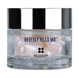 Rejuv-GH - Hyaluronic Acid Complex, Timeless Beauty Concentrate with Holy Basil, Peptides & Polypeptides, Anti-Aging