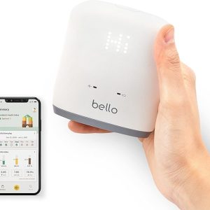 Bello - Belly Fat Management Device with Smart App - Handheld Body Fat Scanner and Metabolism Tracker - Reliable Bluetooth Belly Fat Measurement Tool - Compatible with Apple Health and Google Fit