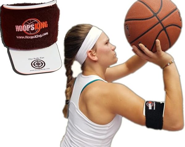 Bullseye Basketball Shooting Training Aid, Perfect Form Every Time