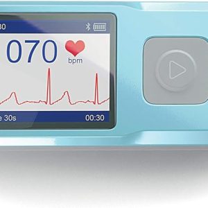 ECG Portable Heart Rate Monitor - Capture Heart ECG Metrics | Standalone with Vibrant LCD Display & Ample Storage | Zero Monthly Subscriptions