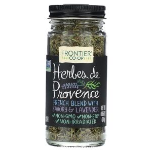 Frontier Co-op Herbes De Provence, 0.85 Ounce, French Blend of Aromatic Savory, Thyme, Rosemary, Basil Tarragon & Lavender