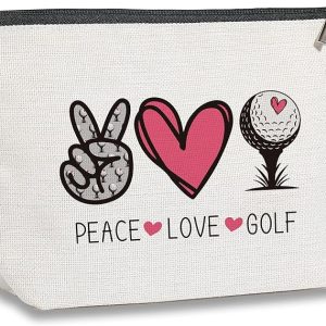 Golf Gifts Inspirational Gifts for Women Golf Lover Gifts for Golfer Golf Gifts for Women Men Him Her Player Coach Makeup Bag