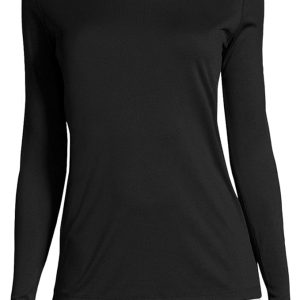 Hanes Women's Sport Cool Dri Long Sleeve Crewneck T-Shirt, Moisture-Wicking Performance Tee