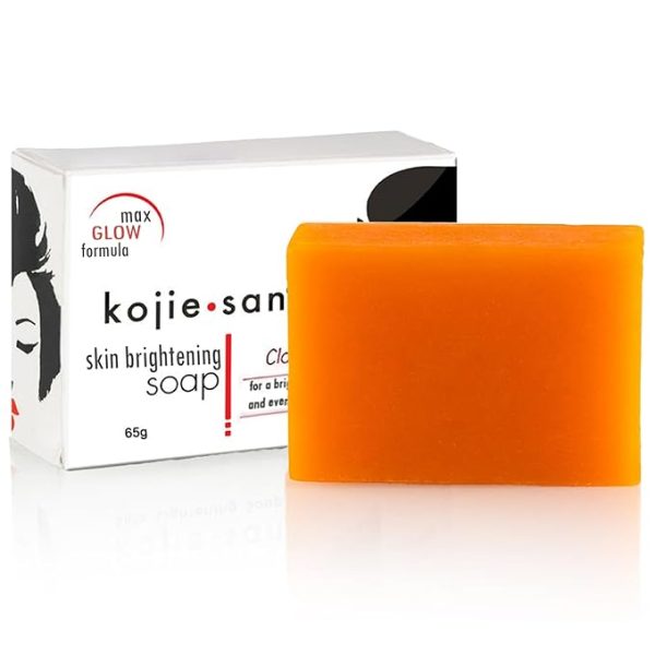 Kojie San Skin and Body Brightening Soap - Original Kojic Acid, Dark Spot Remover Soap Bar with Coconut & Tea Tree Oil