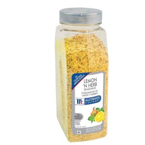 McCormick Culinary Lemon 'N Herb Seasoning, 24 oz - One 24 Ounce Container of Lemon Herb Seasoning with Citrus and Savory Flavors