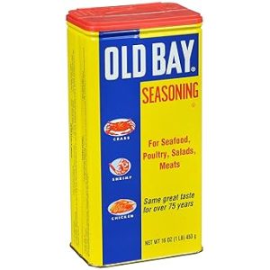 OLD BAY Seasoning, 16 oz - One 16 Ounce Fan-Favorite Tin Can of OLD BAY All-Purpose Seasoning with Unique Blend of 18 Spices and Herbs for Crabs, Shrimp, Poultry, Fries, and More