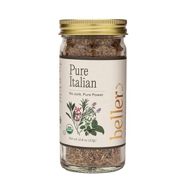 PURE ITALIAN | 0.8 oz | Organic Spice Blend Seasoning | Rachel Beller Nutrition Power Spicing