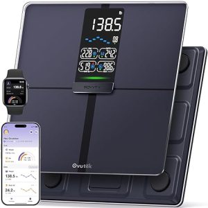 Professional Smart Scale FSA HSA Eligible, BMI, Body Fat, Muscle Mass, Highly Accurate Body Composition Weighing Machine, Bathroom Digital Scale Large Display Sync with Fitness App, 450lb