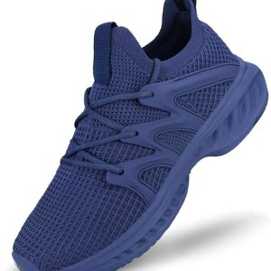 Pujcs Women Running Shoes Lightweight Tennis Shoes Non Slip Gym Workout Shoes Breathable Mesh Walking Womens Sneakers