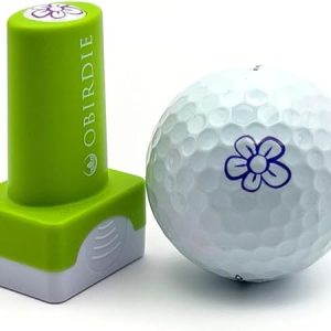 Self-Inking Golf Ball Stamp | Chic & Fun Golf Ball Stamper | Fast-Drying, Waterproof Golf Ball Marker Stamp | Reusable Golf Accessories for Women | Golfer Gifts | Golf Gadgets