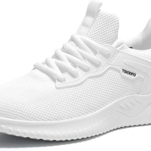 TSIODFO Women's Slip On Walking Shoes Athletic Running Tennis Sneakers