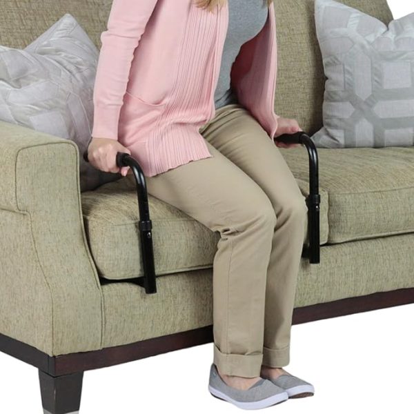 Vive Stand Assist - Mobility Standing Aid Rail for Couch, Chair - Assistance Handle for Patients, Elderly, Seniors and Disabled