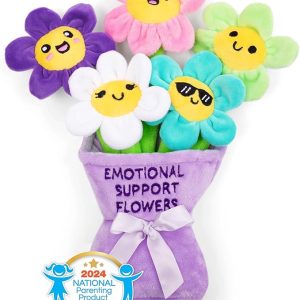 What Do You Meme Emotional Support Flowers - Plush Flowers, Flower Plushies Make a Great Stocking Gift for Her