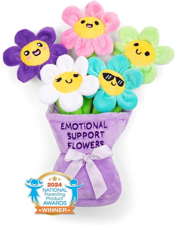 What Do You Meme Emotional Support Flowers - Plush Flowers, Flower Plushies Make a Great Stocking Gift for Her