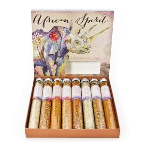 eat.art African Spirit | Collection of Traditional African Herbs & Spice Blends | 8-Pack Gift Set