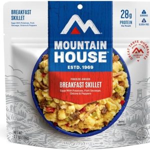 Mountain House Breakfast Skillet | Freeze Dried Backpacking & Camping Food | 2 Servings | Gluten-Free