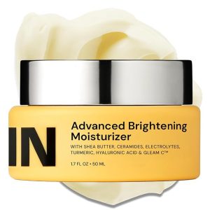 Gleamin Face Cream Moisturizer with Vitamin C, Shea Butter, Ceramides, and Turmeric