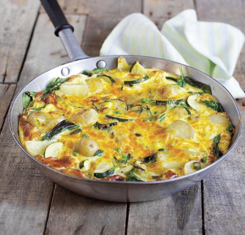 Carrot Courgette Frittata - Women Fitness