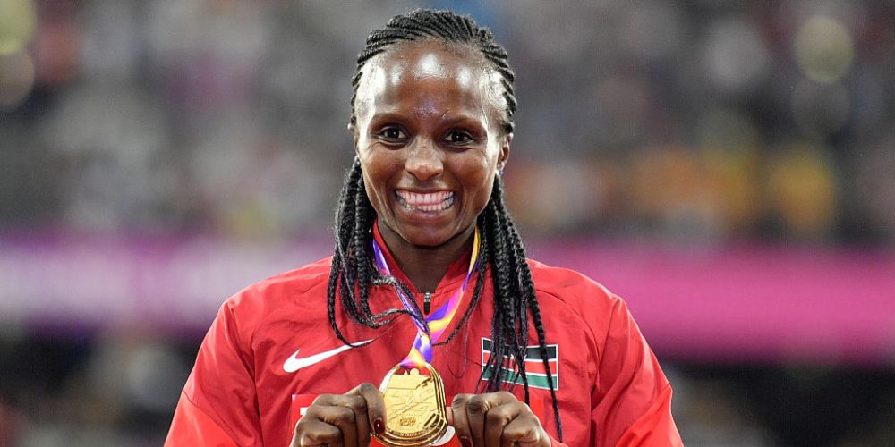 5000 Metres World Champion Hellen Obiri Shares All Her Training, Health