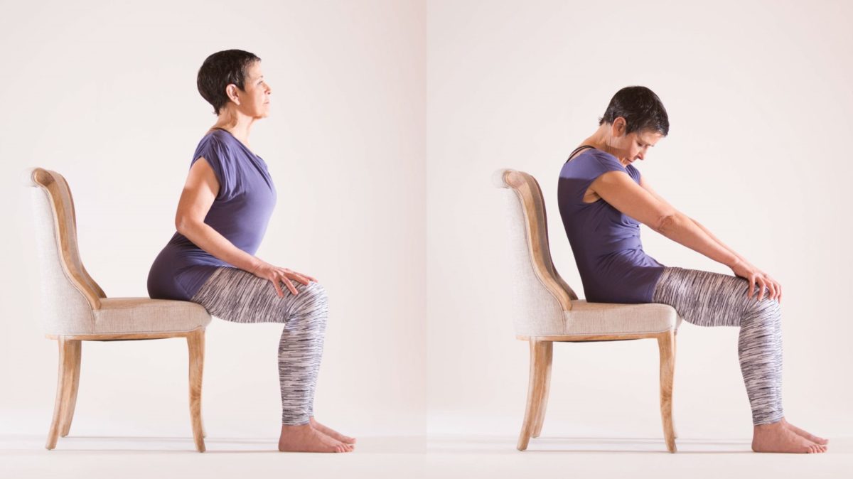 6 Chair Yoga Poses for Arthritis - Women Fitness