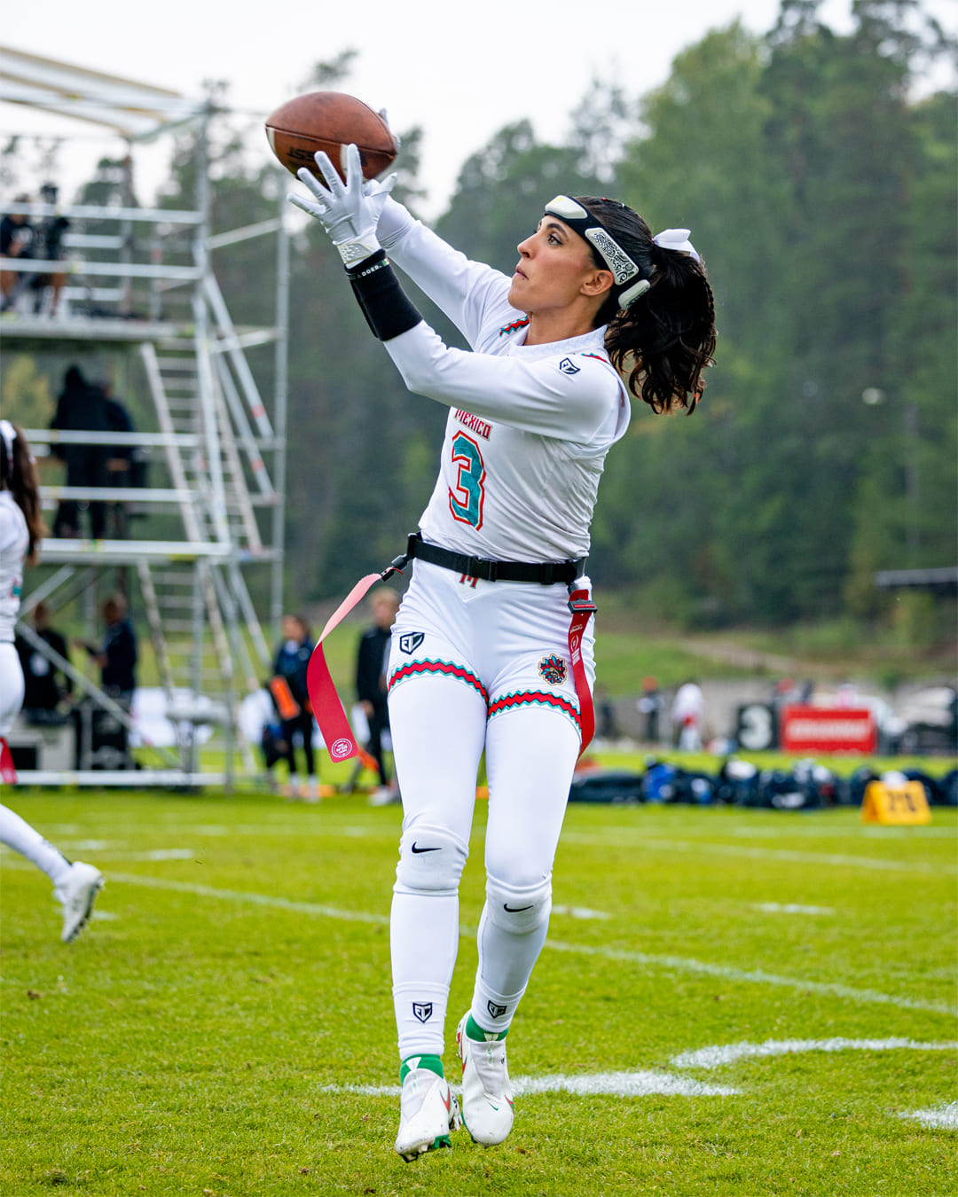 Silvia Contreras Mexican Flag Football Player